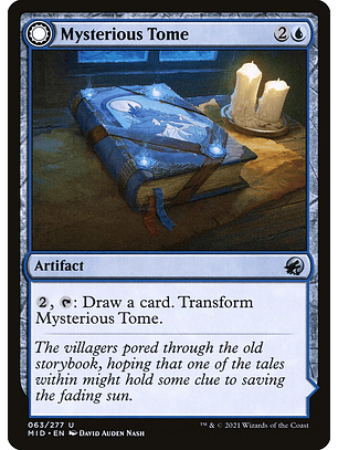 Mysterious Tome // Chilling Chronicle (foil) | Inglés | NM | MID