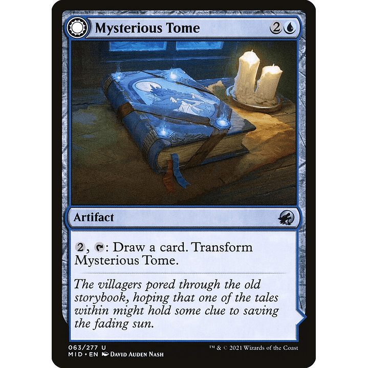 Mysterious Tome // Chilling Chronicle (foil) | Inglés | NM | MID 1