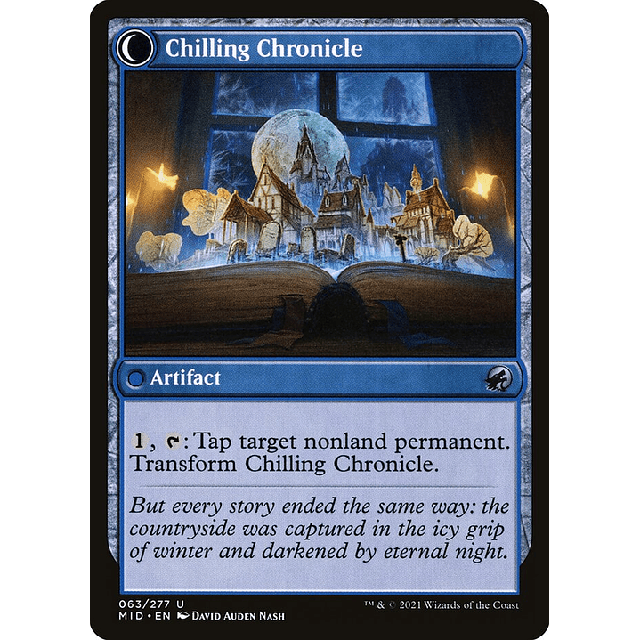 Mysterious Tome // Chilling Chronicle (foil) | Inglés | NM | MID 2