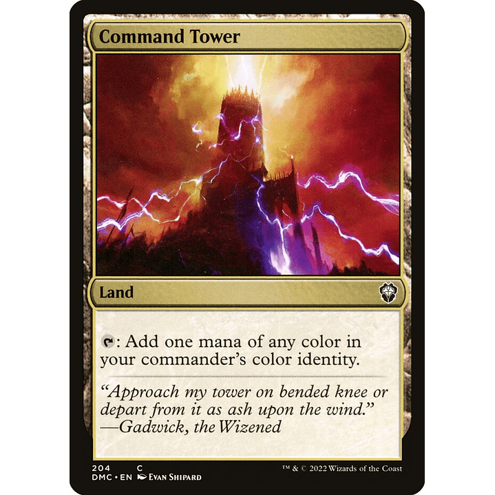 Command Tower | Inglés | NM | DMC 1