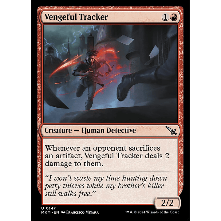 Vengeful Tracker | Inglés | NM | MKM 1