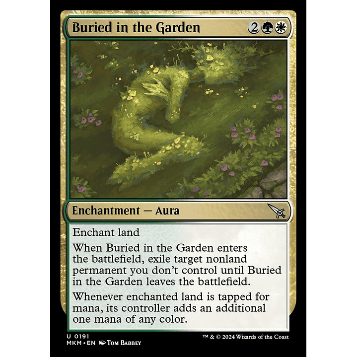 Buried in the Garden | Inglés | NM | MKM 1