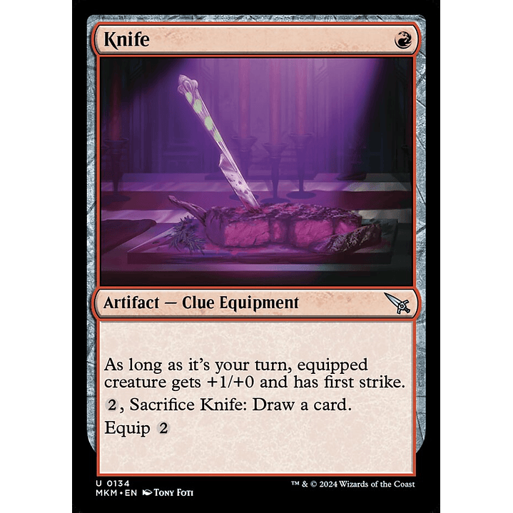 Knife | Inglés | NM | MKM 1