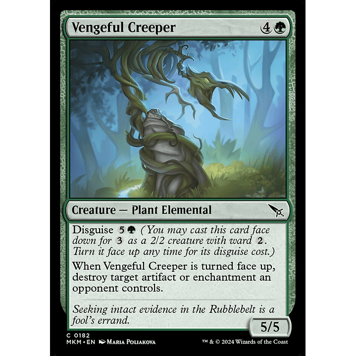 Vengeful Creeper | Inglés | NM | MKM 1