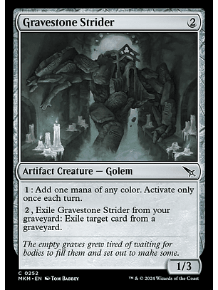 Gravestone Strider | Inglés | NM | MKM