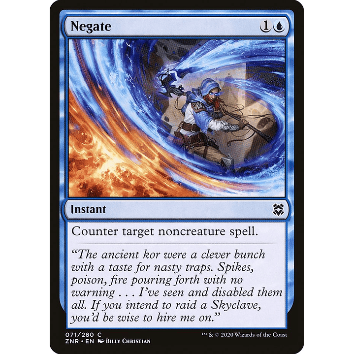 Negate | Inglés | NM | ZNR 1