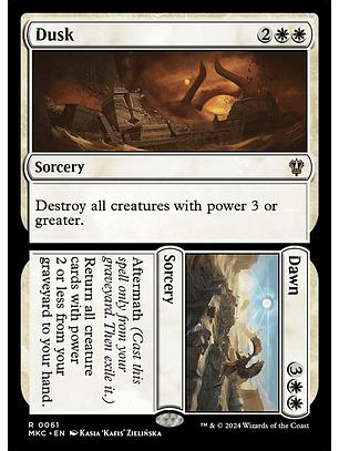 Dusk // Dawn | Inglés | NM | MKC