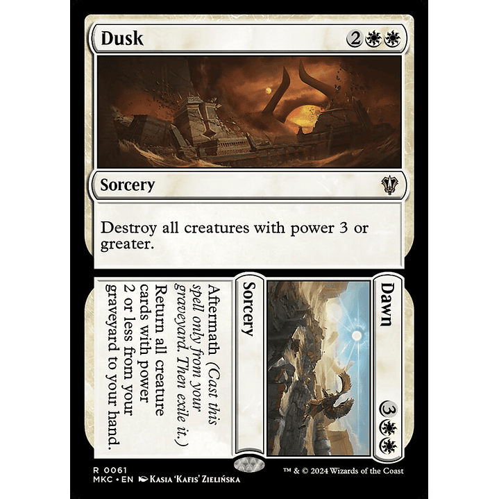 Dusk // Dawn | Inglés | NM | MKC 1