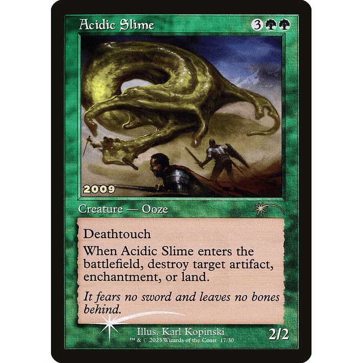 Acidic Slime (Retro Frame foil) | Inglés | NM | P30A 1