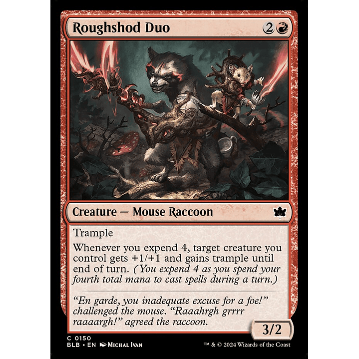 Roughshod Duo | Inglés | NM | BLB 1