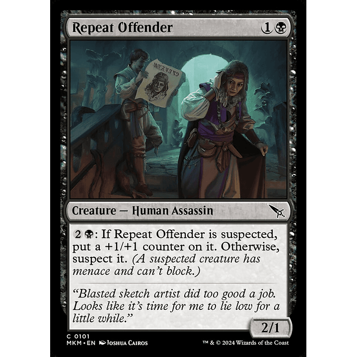 Repeat Offender | Inglés | NM | MKM 1