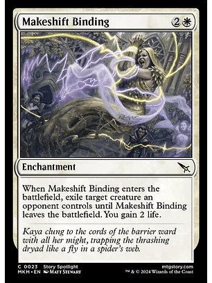 Makeshift Binding | Inglés | NM | MKM