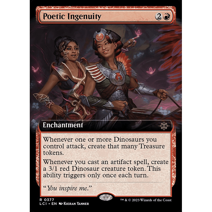 Poetic Ingenuity (Extended Art) | Inglés | NM | LCI 1