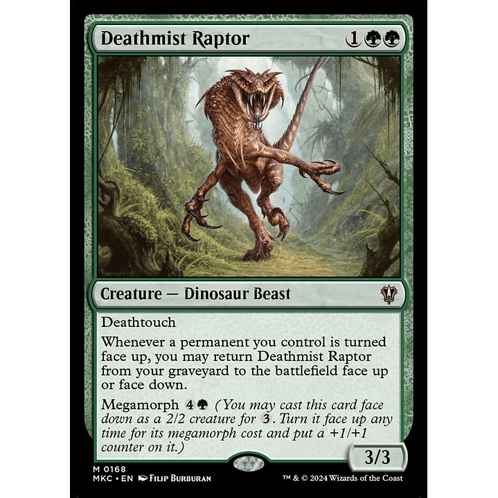 Deathmist Raptor | Inglés | NM | MKC 1