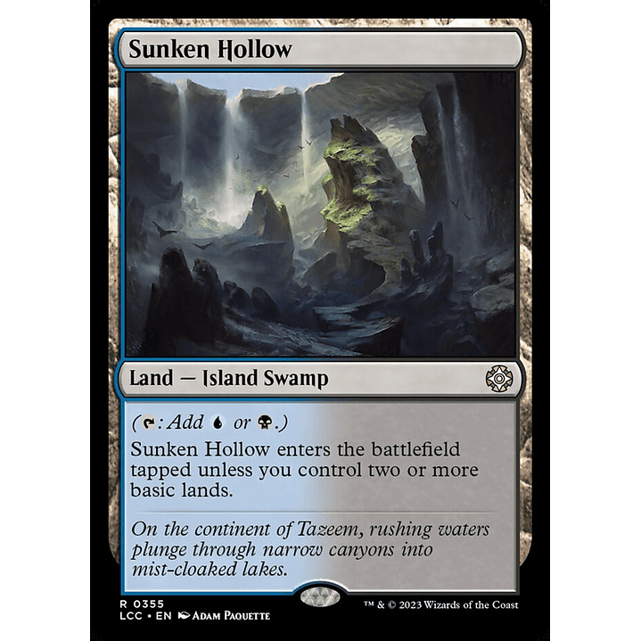 Sunken Hollow | Inglés | NM | LCC 1