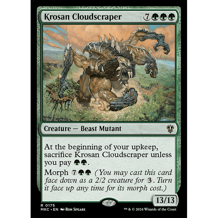 Krosan Cloudscraper | Inglés | NM | MKC 1