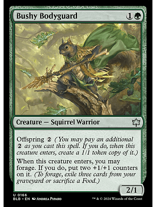 Bushy Bodyguard | Inglés | NM | BLB