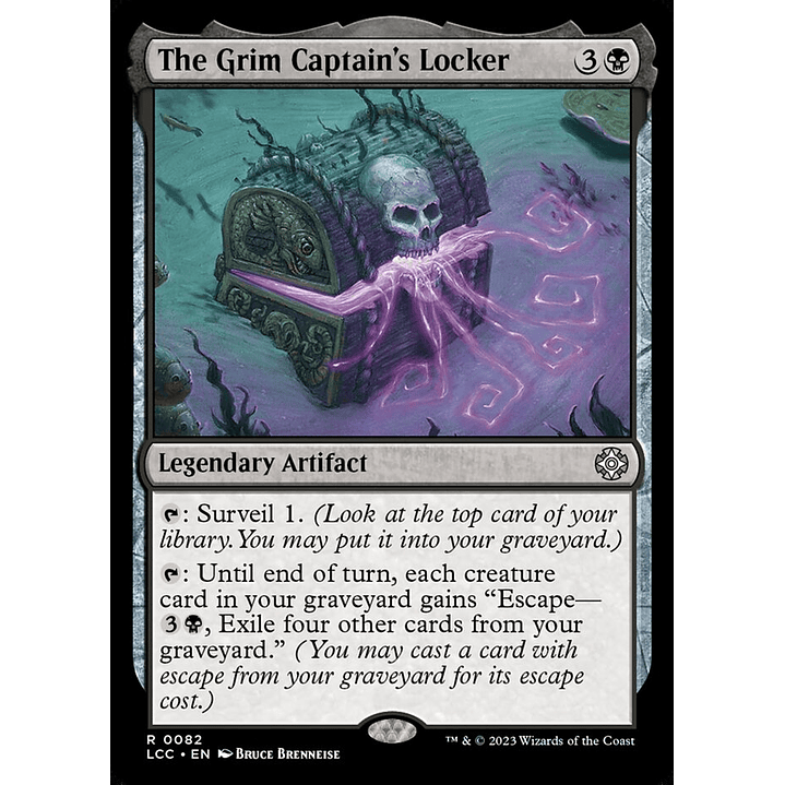 The Grim Captain's Locker | Inglés | NM | LCC 1