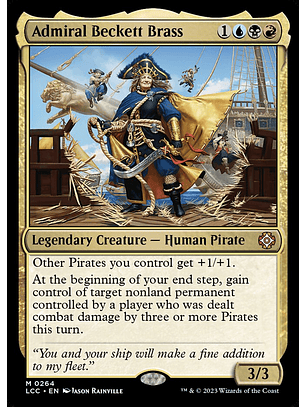 Admiral Beckett Brass | Inglés | NM | LCC