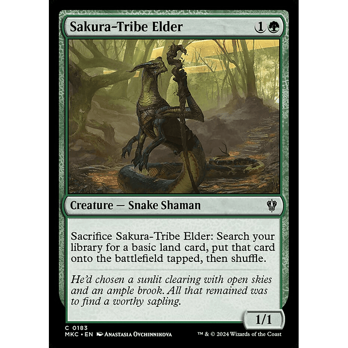 Sakura-Tribe Elder | Inglés | NM | MKC 1