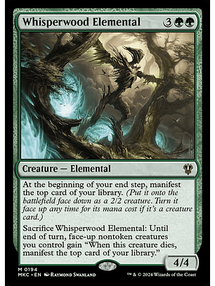 Whisperwood Elemental | Inglés | NM | MKC