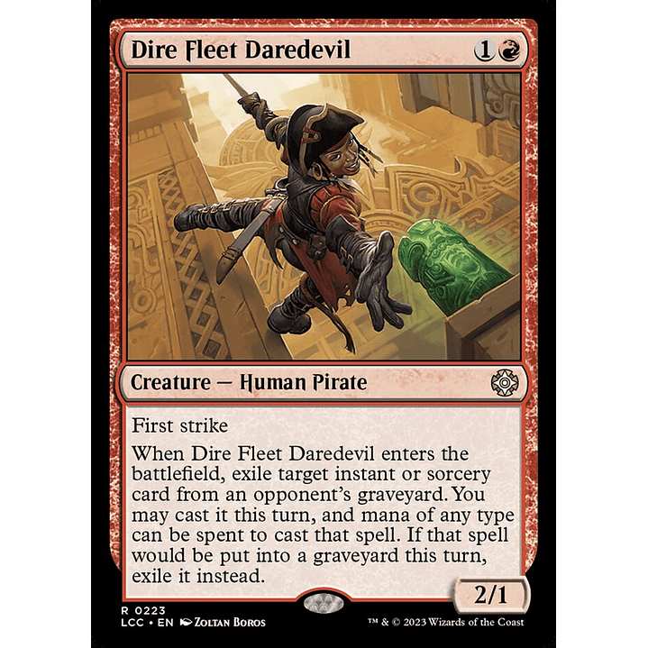 Dire Fleet Daredevil | Inglés | NM | LCC 1