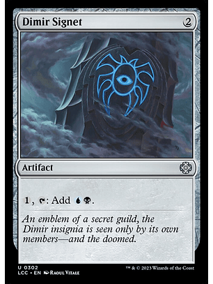 Dimir Signet | Inglés | NM | LCC