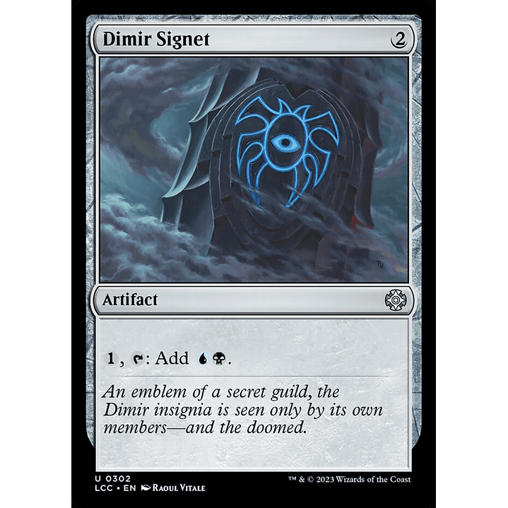 Dimir Signet | Inglés | NM | LCC 1