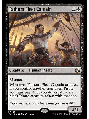 Fathom Fleet Captain | Inglés | NM | LCC