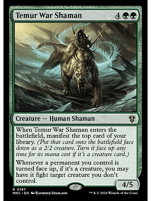Temur War Shaman | Inglés | NM | MKC