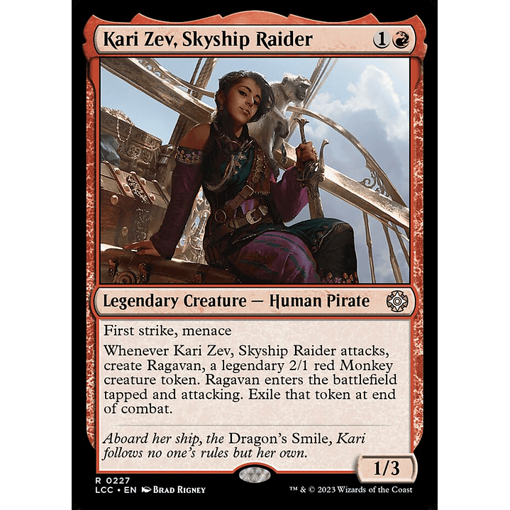 Kari Zev, Skyship Raider | Inglés | NM | LCC 1