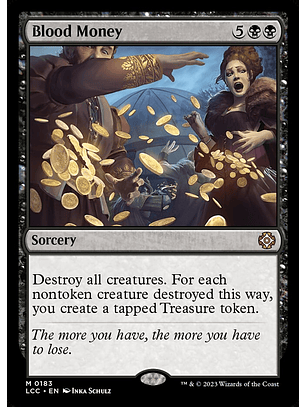 Blood Money | Inglés | NM | LCC