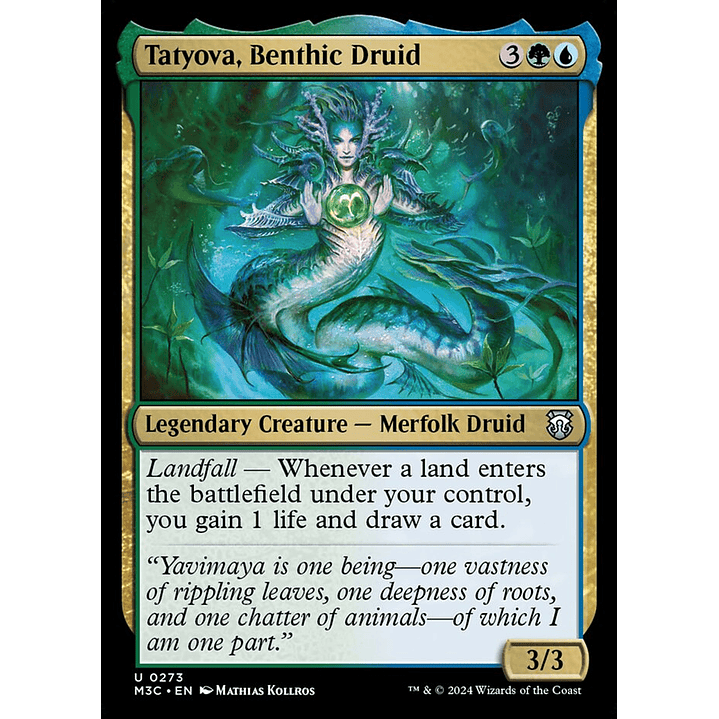 Tatyova, Benthic Druid | Inglés | NM | M3C 1