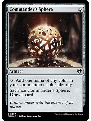 Commander's Sphere | Inglés | NM | CMM
