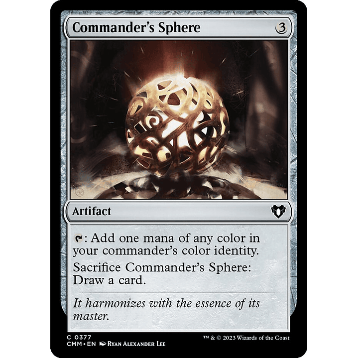 Commander's Sphere | Inglés | NM | CMM 1
