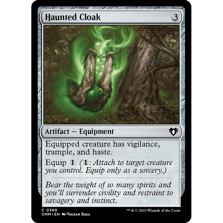 Haunted Cloak | Inglés | NM | CMM 1