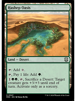 Hashep Oasis | Inglés | NM | M3C