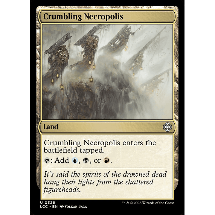 Crumbling Necropolis | Inglés | NM | LCC 1