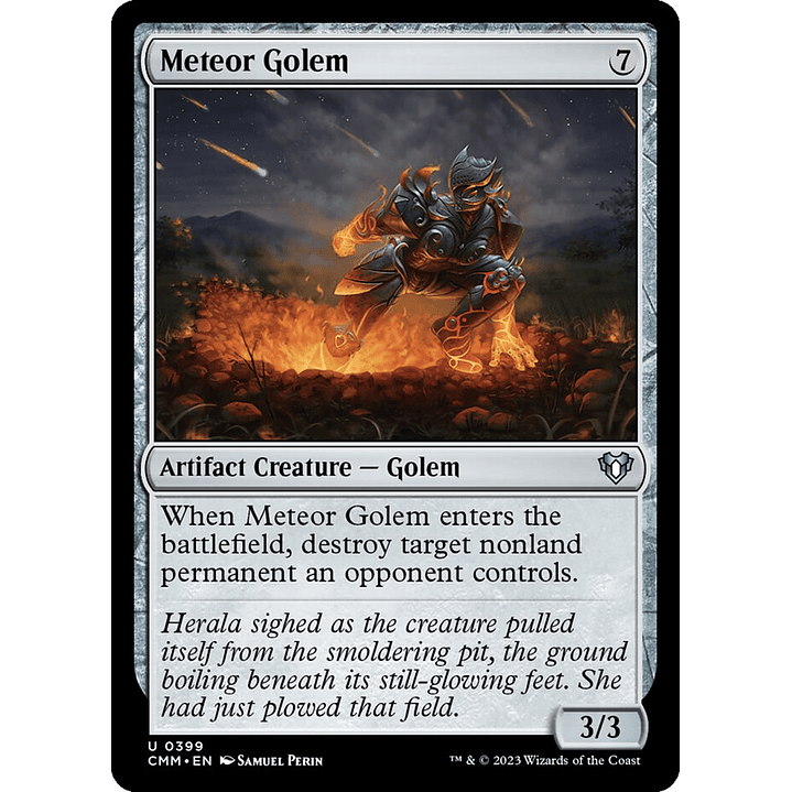 Meteor Golem | Inglés | NM | CMM 1