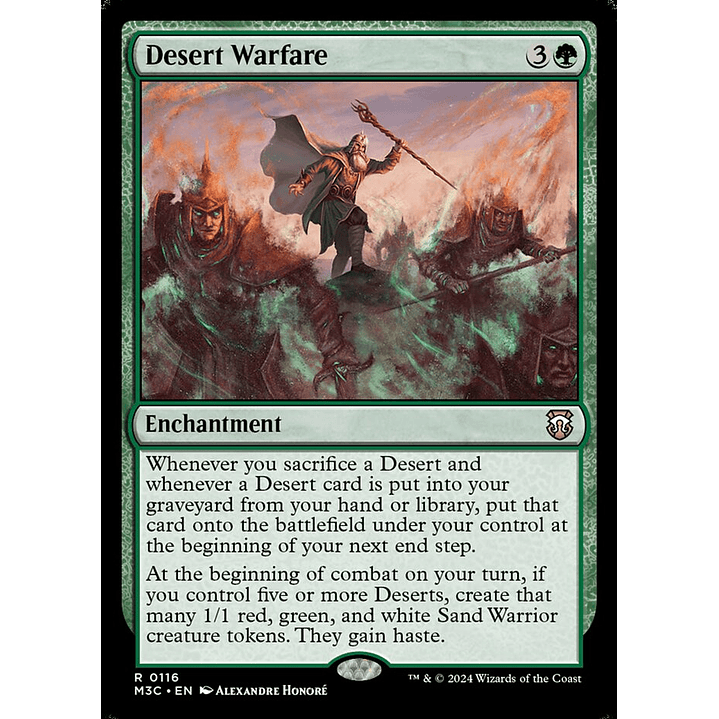 Desert Warfare | Inglés | NM | M3C 1