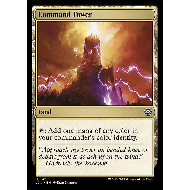 Command Tower | Inglés | NM | LCC 1