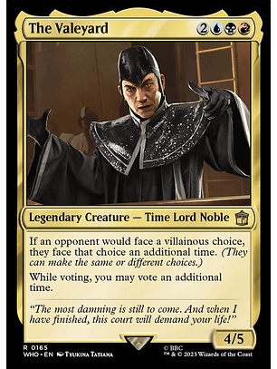 The Valeyard | Inglés | NM | WHO