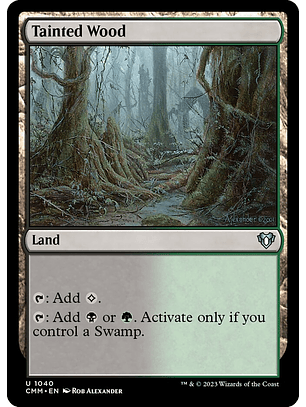 Tainted Wood | Inglés | NM | CMM