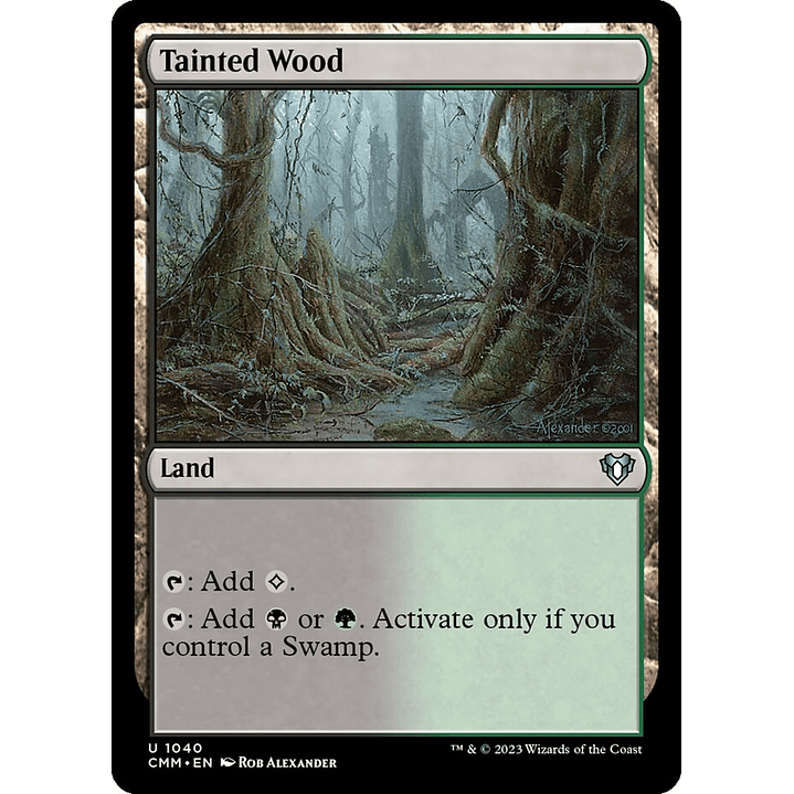 Tainted Wood | Inglés | NM | CMM 1