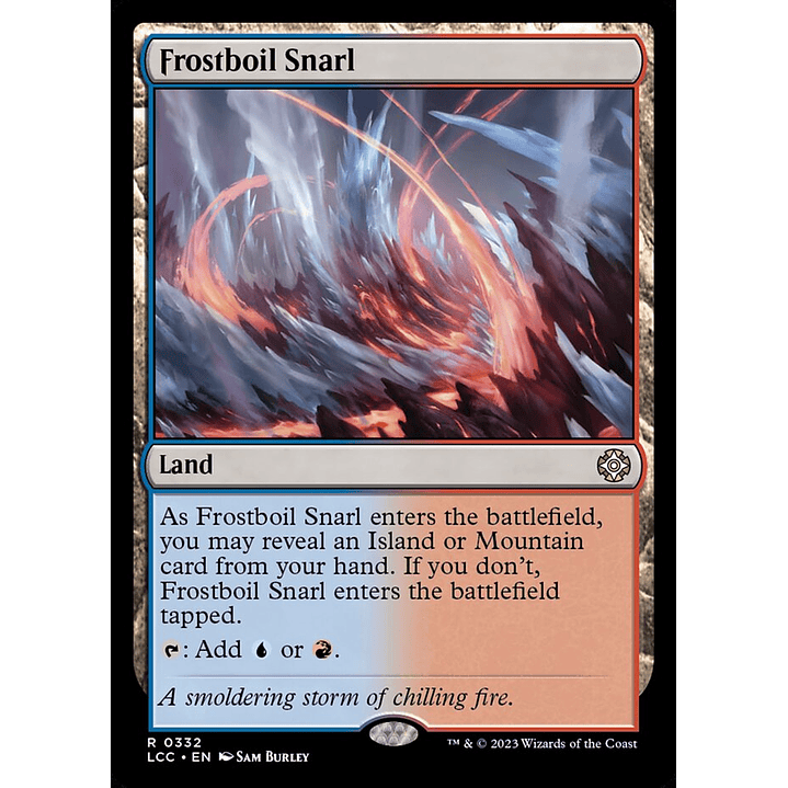 Frostboil Snarl | Inglés | NM | LCC 1