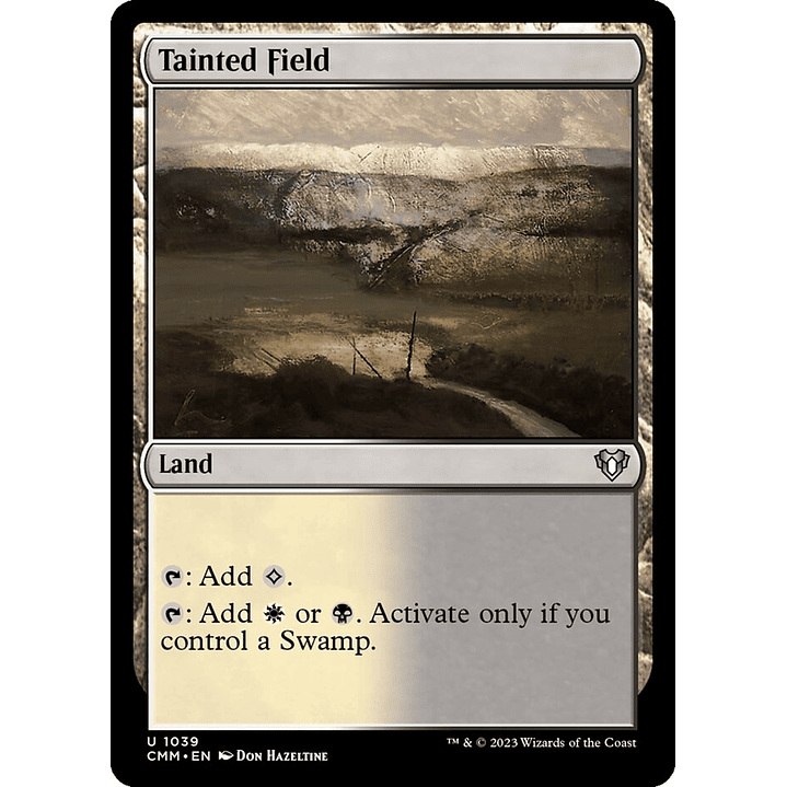 Tainted Field | Inglés | NM | CMM 1