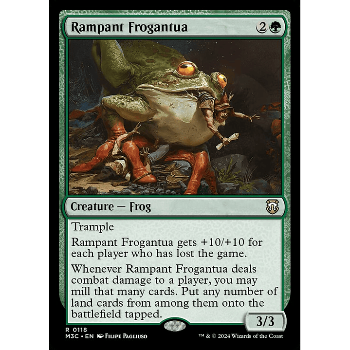 Rampant Frogantua | Inglés | NM | M3C 1