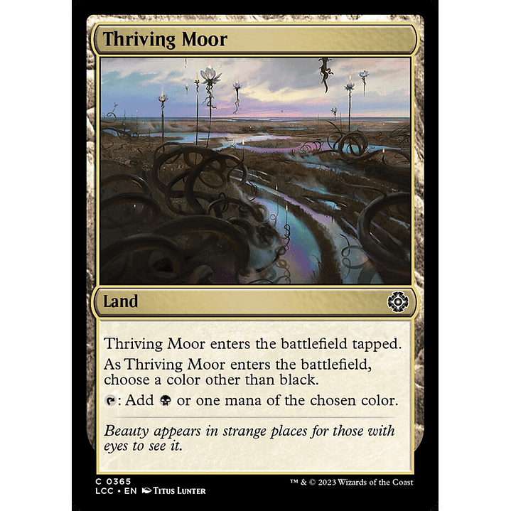 Thriving Moor | Inglés | NM | LCC 1