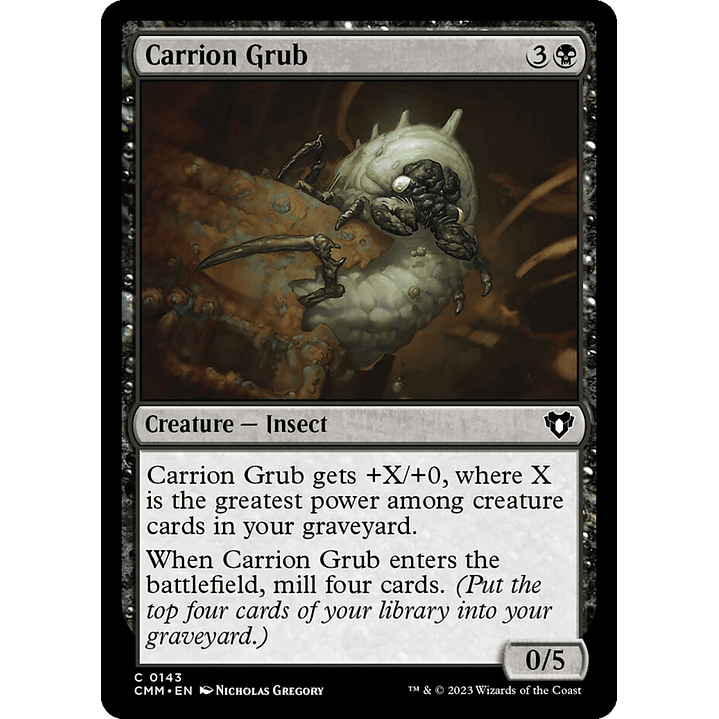 Carrion Grub | Inglés | NM | CMM 1