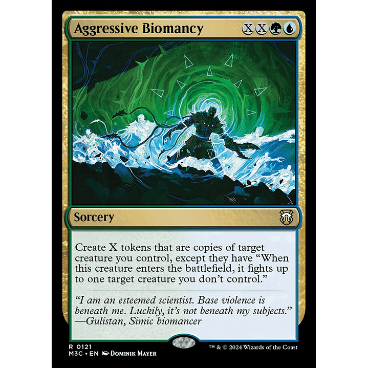 Aggressive Biomancy | Inglés | NM | M3C 1